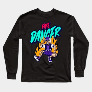 Fire Dancer Long Sleeve T-Shirt